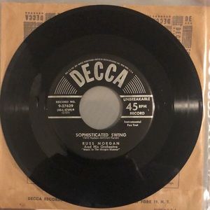 Russ Morgan Sophisticated Swing Vinyl 45 Record